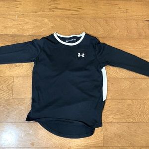 Under armor workout shirt with open back